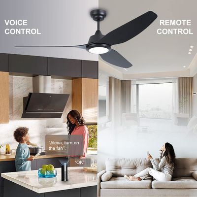 56 Smart Ceiling Fan Light mit Alexa/Google Heimsteuerung