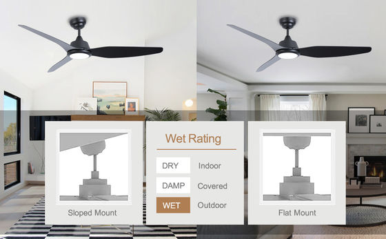 56 Smart Ceiling Fan Light mit Alexa/Google Heimsteuerung