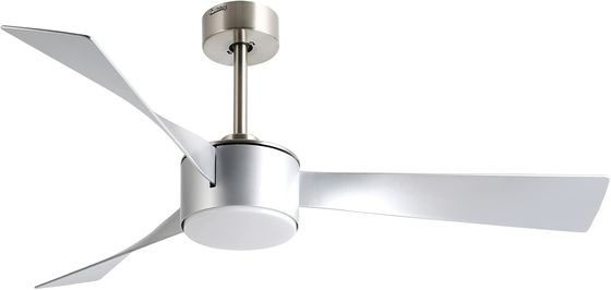 52-Zoll-Silber-Deckenventilator mit Fernbedienung