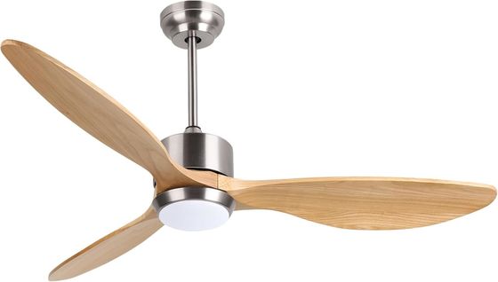 Weiß Schwarz Gold 52 Deckenventilator mit leichten 6-Gang-Gleichstrommotor