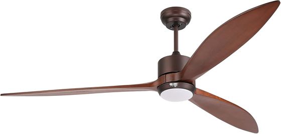 65 Zeitgemäße Deckenventilatoren mit Sprachsteuerung und dimmbarer LED-Leuchte
