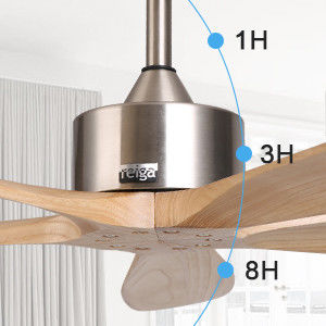 Intelligenter Deckenventilator mit leichter, leiser und energiesparender 6-Geschwindigkeitswahl Kompatibel mit Alexa/Google Home