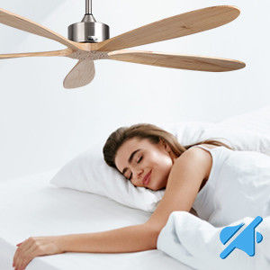Intelligenter Deckenventilator mit leichter, leiser und energiesparender 6-Geschwindigkeitswahl Kompatibel mit Alexa/Google Home