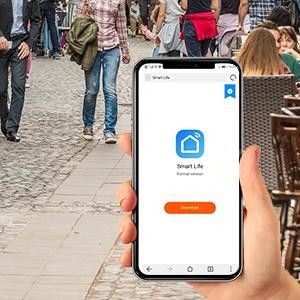 Intelligenter Deckenventilator mit leichter, leiser und energiesparender 6-Geschwindigkeitswahl Kompatibel mit Alexa/Google Home
