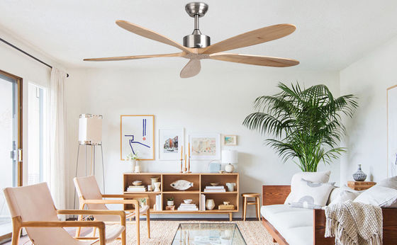 Intelligenter Deckenventilator mit leichter, leiser und energiesparender 6-Geschwindigkeitswahl Kompatibel mit Alexa/Google Home