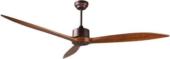 6 Geschwindigkeit Alexa Sprachsteuerung ABS Smart DC Motor Deckenventilator mit Beleuchtung in Gold Schwarz Weiß
