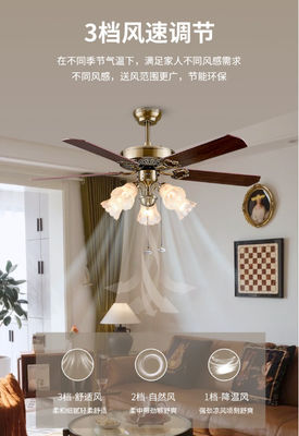 Moderne Energieeinsparung DC-Stille Motor Deckenventilator Licht mit Alexa Google Home Smart Life 6 Geschwindigkeitswahl