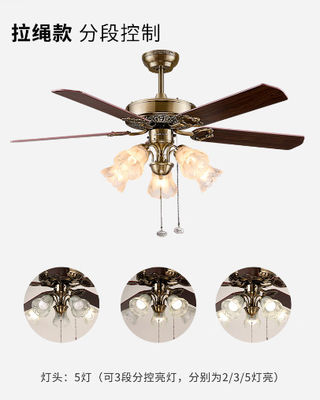 Moderne Energieeinsparung DC-Stille Motor Deckenventilator Licht mit Alexa Google Home Smart Life 6 Geschwindigkeitswahl