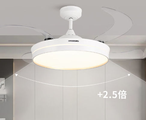 6-Gang-Gleichstrommotor-Rückziehventilator mit Licht