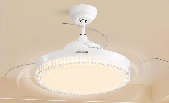 Intelligenter Deckenventilator mit LED-Leuchten und Sprachsteuerung