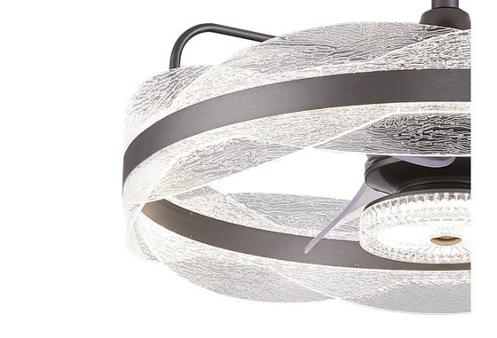 Smart Ceiling Fan Light mit 6 Geschwindigkeiten und 3 Lichtmodi