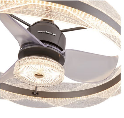Smart Ceiling Fan Light mit 6 Geschwindigkeiten und 3 Lichtmodi