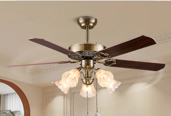 Moderne Energieeinsparung DC-Stille Motor Deckenventilator Licht mit Alexa Google Home Smart Life 6 Geschwindigkeitswahl