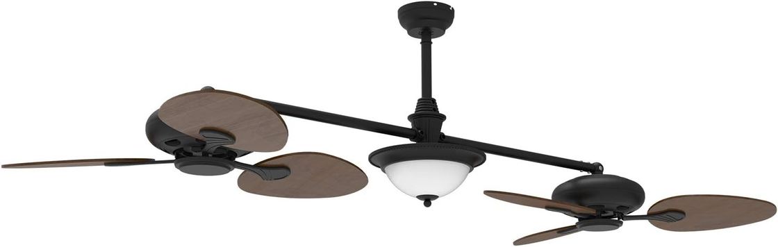 Moderner 86-Zoll-Smart-Deckenventilator mit Licht-Kit und 3-Gang-Gleichstrommotor